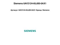 Siemens 6AV2124-6UJ00-0AX1