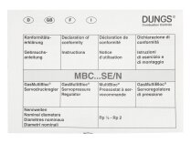 Газовый мультиблок Dungs MBC-700-SE-S82, арт: 242055