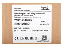 Газовый электромагнитный клапан Kromschroder VAG115R/NWBE, арт: 88012882