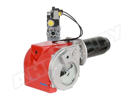 Газовая горелка Ecoflam MAX GAS 250 LN P TL HT TW CV MBDLE405 с адаптером