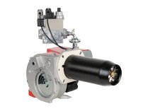 Газовая горелка Ecoflam MAX GAS 250 LN P TL HT TW CV MBDLE405 с адаптером