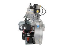 Газовая горелка Ecoflam MAX GAS 250 LN P TL HT TW CV MBDLE405 с адаптером