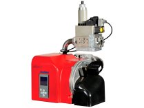 Газовая горелка Ecoflam MAX GAS 250 LN P TC HT TW CV MBDLE 405 с адаптером